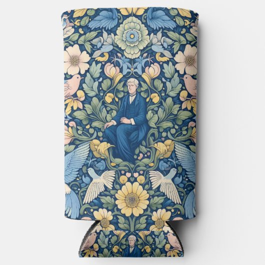 Blume Morris Art Selters Dosenkühler (Vorderseite)