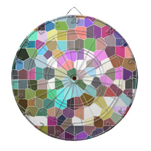 Blume Mosaic Dartscheibe
