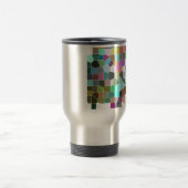 Blume Mosaic Reisebecher (Mittel)