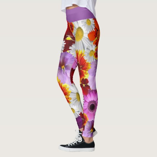 Blume Mosaik Leggings (Links)