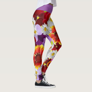 Blume Mosaik Leggings