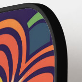 Blume-Mosaik Pickleball Schläger (Linke Seite)