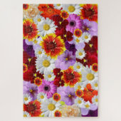 Blume Mosaikpuzzle Puzzle (Vertikal)