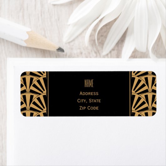 Blume Motif für das Schwarze Déco (Insitu)