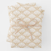 Blume Motif Geschenkpapier Set (Beispiel)