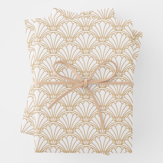 Blume Motif Geschenkpapier Set (Beispiel)