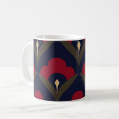 Blume motif Japan Wave Muster ditzy floral Kaffeetasse (Vorderseite Links)