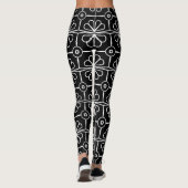 Blume motif Leggings (Rückseite)