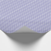 Blume Motif Wrapping Paper (Farbe auswählen) Geschenkpapier (Ecke)