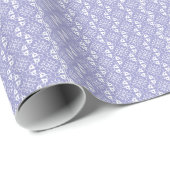 Blume Motif Wrapping Paper (Farbe auswählen) Geschenkpapier (Rolleneckpunkt)