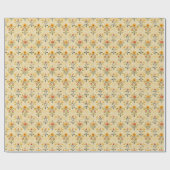 Blume-Motive für den Frühling Geschenkpapier (Flach)