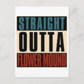 Blume Mound Texas TX Postkarte (Vorderseite)