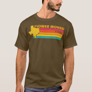 Blume Mound Texas Vintag beängstigend Souvenir T-Shirt