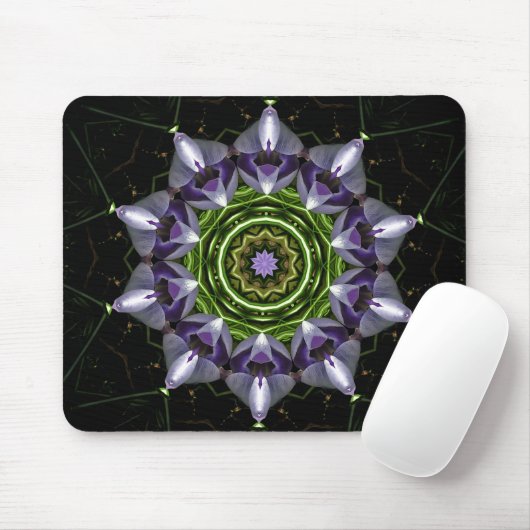 Blume Mousepad (Mit Mouse)