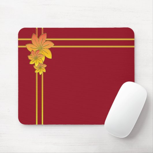 Blume Mousepad (Mit Mouse)