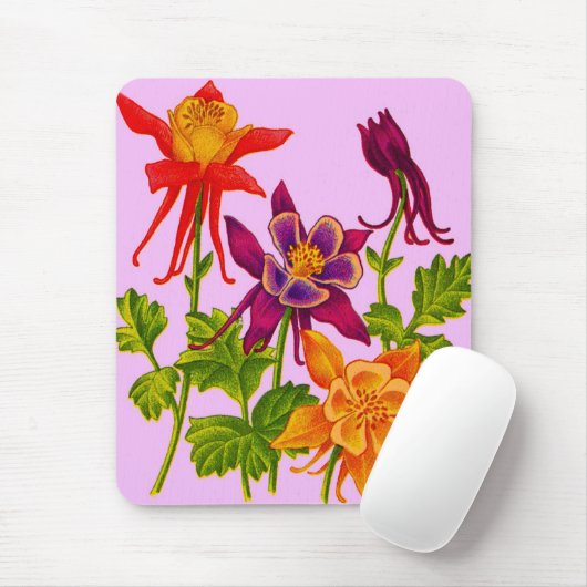 Blume Mousepad (Mit Mouse)