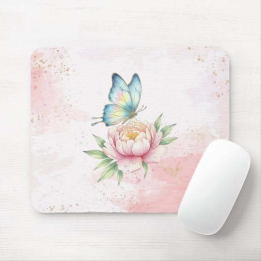 Blume Mousepad (Mit Mouse)