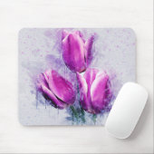 Blume Mousepad (Mit Mouse)