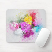 Blume Mousepad (Mit Mouse)