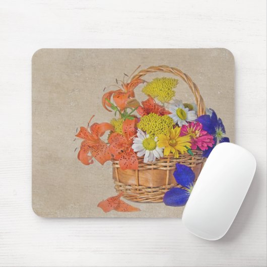 Blume Mousepad (Mit Mouse)