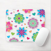 Blume Mousepad (Mit Mouse)