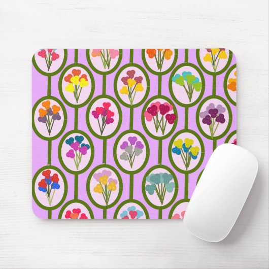 Blume Mousepad (Mit Mouse)