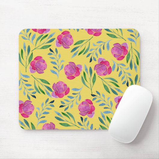 Blume Mousepad (Mit Mouse)