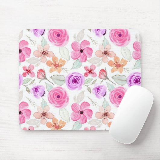 Blume Mousepad (Mit Mouse)