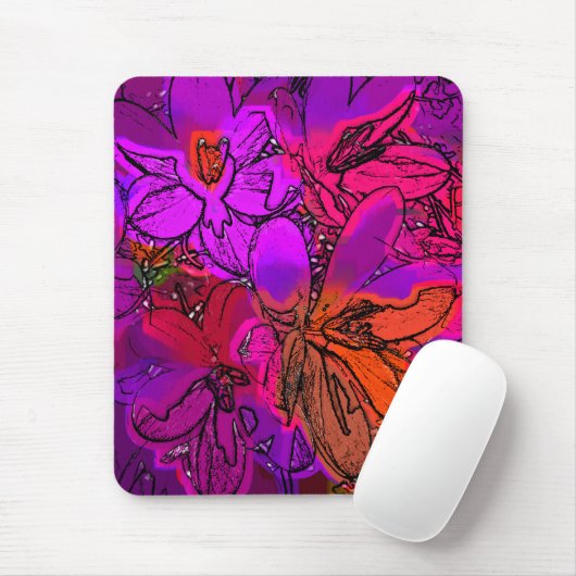 BLUME MOUSEPAD (Mit Mouse)