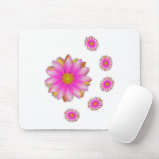 Blume Mousepad (Mit Mouse)