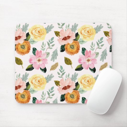 Blume Mousepad (Mit Mouse)