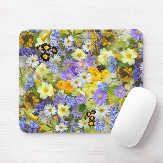 Blume Mousepad (Mit Mouse)