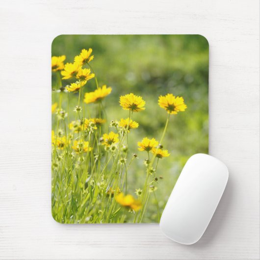 Blume Mousepad (Mit Mouse)