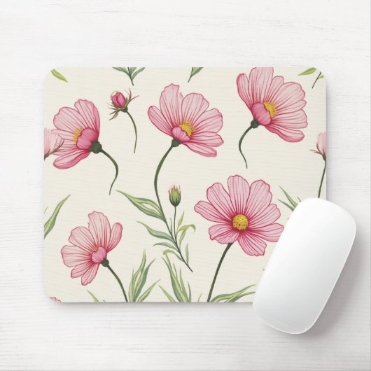 Blume Mousepad (Mit Mouse)