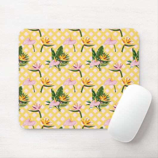 Blume Mousepad (Mit Mouse)