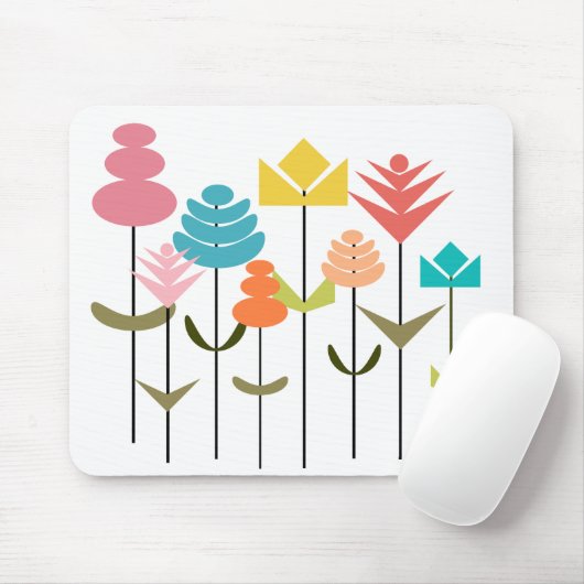 Blume Mousepad (Mit Mouse)