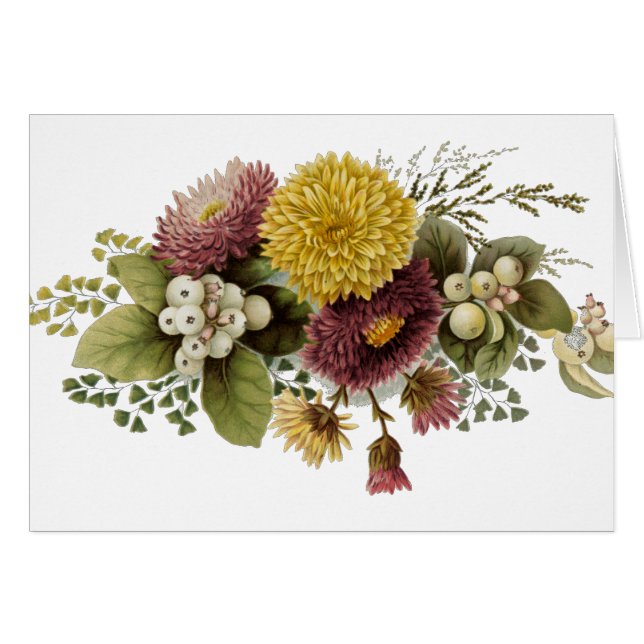 Blume Mum Floral (Vorderseite (Horizontal))