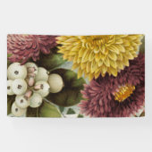 Blume Mum Floral Banner (Horizontal)