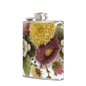 Blume Mum Floral Flachmann (Links)