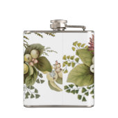 Blume Mum Floral Flachmann (Rückseite)