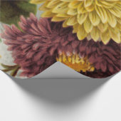 Blume Mum Floral Geschenkpapier (Ecke)