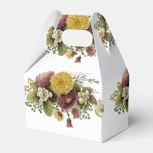 Blume Mum Floral Geschenkschachtel (Vorderseite)