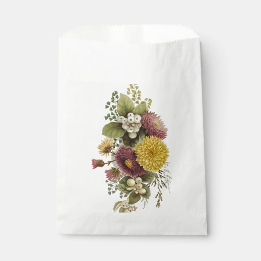 Blume Mum Floral Geschenktütchen (Vorderseite)