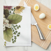 Blume Mum Floral Geschirrtuch (Viertel Falte)