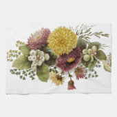 Blume Mum Floral Geschirrtuch (Horizontal)
