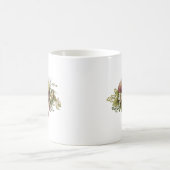 Blume Mum Floral Kaffeetasse (Mittel)