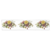 Blume Mum Floral Kurzer Tischläufer (Horizontal)