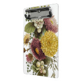 Blume Mum Floral Mini Klemmbrett (Gewinkelt2)