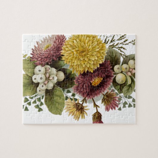 Blume Mum Floral Puzzle (Horizontal)