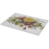Blume Mum Floral Schneidebrett (Ecke)